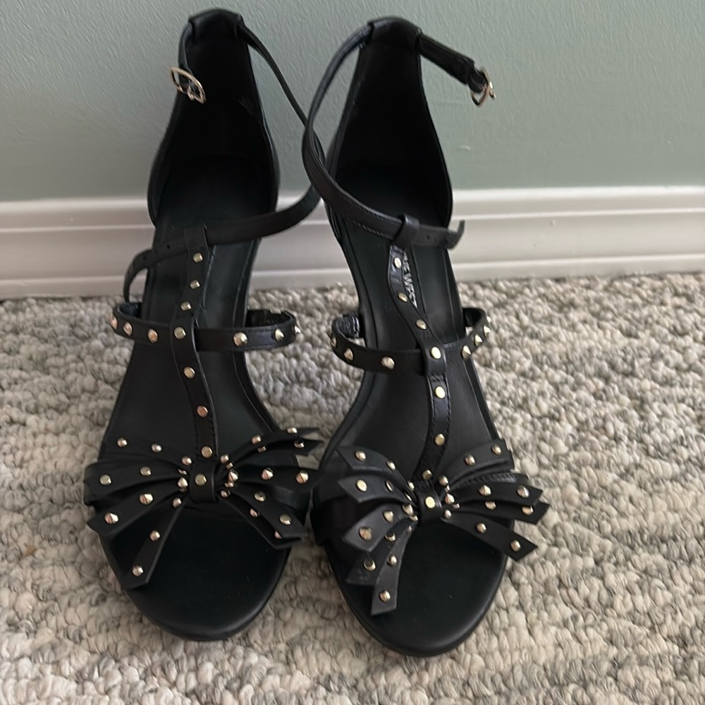 Nine West strappy heels